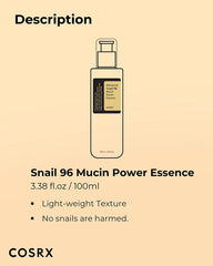COSRX Advanced Snail 96 Mucin Power Essence 100ml - KosBeauty